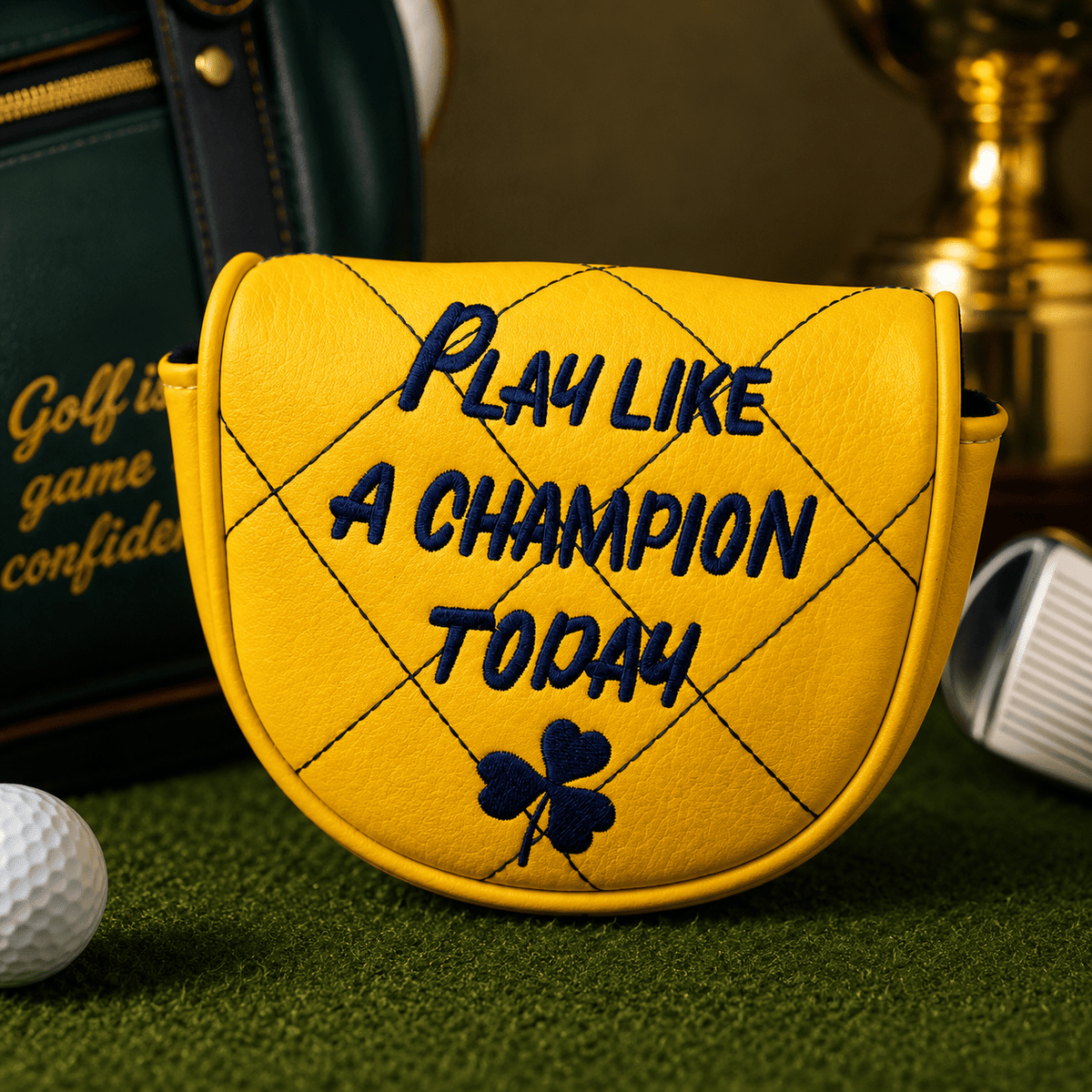 CHAMPION MINDSET MALLET PUTTER COVER - Funky HeadcoversCHAMPION MINDSET MALLET PUTTER COVERFunky HeadcoversFunky Headcovers8191578CHAMPION MINDSET MALLET PUTTER COVER