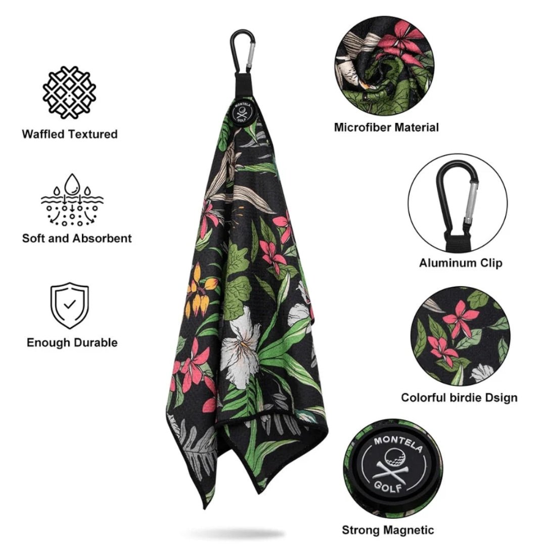 CLUB TROPICANA GOLF TOWEL - Funky HeadcoversCLUB TROPICANA GOLF TOWELFunky HeadcoversFunky HeadcoversB6002759CLUB TROPICANA GOLF TOWEL