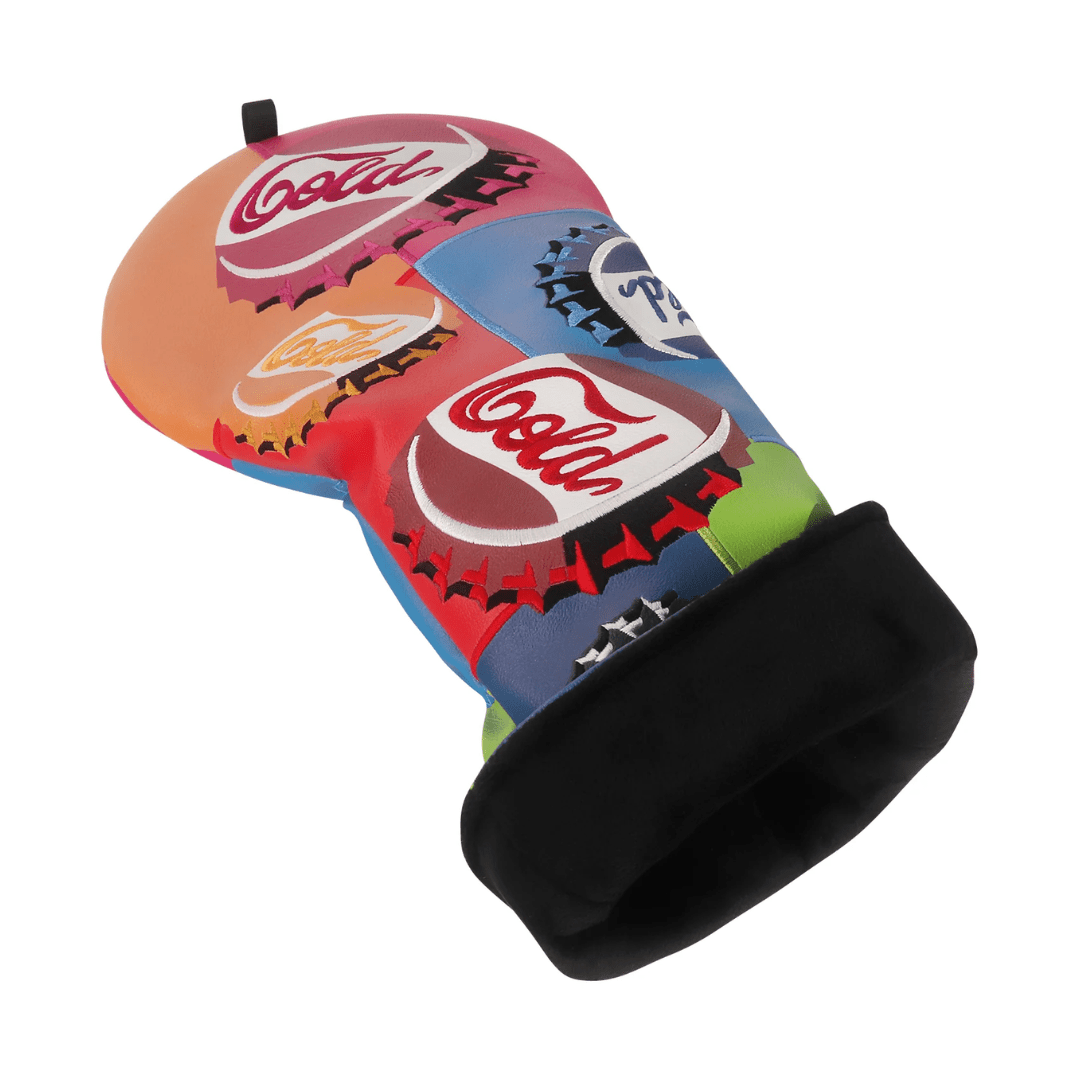 COLORFUL BOTTLE CAP DRIVER GOLF HEADCOVER - Funky HeadcoversCOLORFUL BOTTLE CAP DRIVER GOLF HEADCOVERFunky HeadcoversFunky Headcovers6013247DRIVERCOLORFUL BOTTLE CAP DRIVER GOLF HEADCOVER