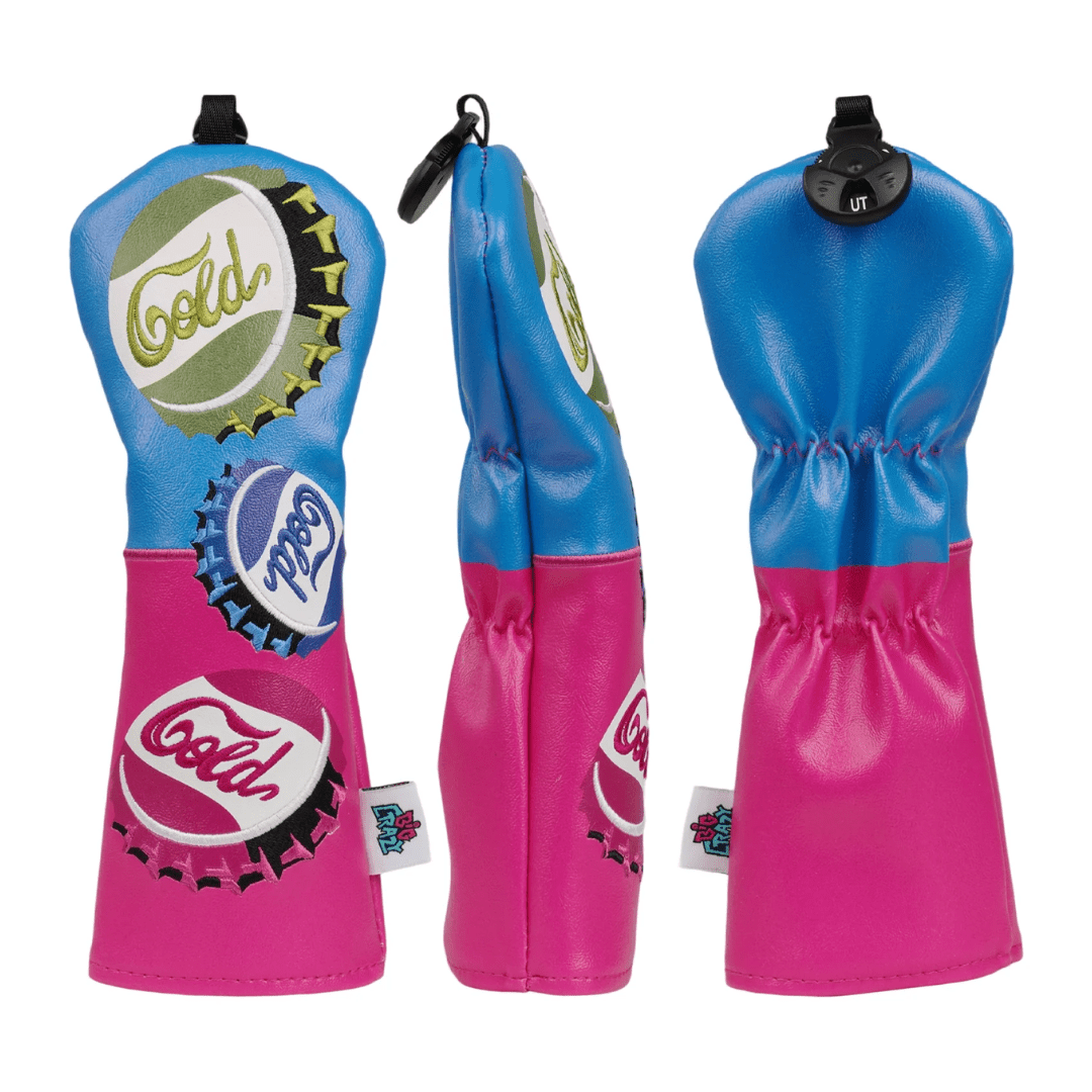 COLORFUL BOTTLE CAP DRIVER GOLF HEADCOVER - Funky HeadcoversCOLORFUL BOTTLE CAP DRIVER GOLF HEADCOVERFunky HeadcoversFunky Headcovers6013247DRIVERCOLORFUL BOTTLE CAP DRIVER GOLF HEADCOVER