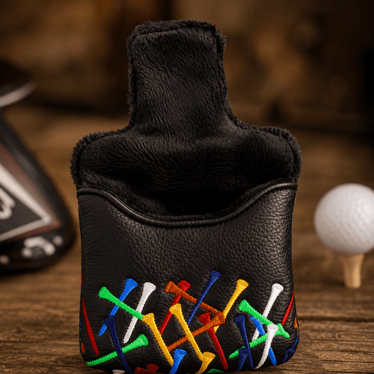 COLORFUL GOLF TEES GOLF LARGE MALLET PUTTER HEAD COVER - Funky HeadcoversCOLORFUL GOLF TEES GOLF LARGE MALLET PUTTER HEAD COVERFunky HeadcoversFunky Headcovers6008648BlackCOLORFUL GOLF TEES GOLF LARGE MALLET PUTTER HEAD COVER