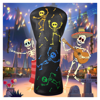 DANCING SKULL DRIVER GOLF HEAD COVER SET - Funky HeadcoversDANCING SKULL DRIVER GOLF HEAD COVER SETfunky-headcovers-store-build-klvj8Funky Headcovers8300007DRIVERDANCING SKULL DRIVER GOLF HEAD COVER SET