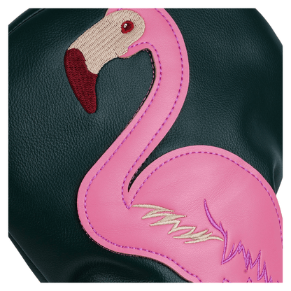 DARK GREEN FLAMINGO DRIVER HEAD COVER - Funky HeadcoversDARK GREEN FLAMINGO DRIVER HEAD COVERFunky HeadcoversFunky Headcovers6012236DARK GREEN FLAMINGO DRIVER HEAD COVER