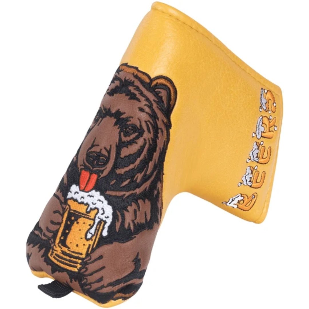 DARK YELLOW BROWN BEAR BLADE PUTTER GOLF HEADCOVER - Funky HeadcoversDARK YELLOW BROWN BEAR BLADE PUTTER GOLF HEADCOVERFunky HeadcoversFunky Headcovers6010069DARK YELLOW BROWN BEAR BLADE PUTTER GOLF HEADCOVER