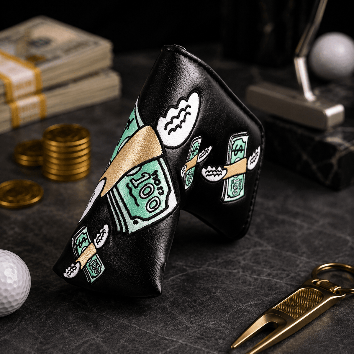 DOLLARS BLADE HEAD COVER - Funky HeadcoversDOLLARS BLADE HEAD COVERFunky HeadcoversFunky Headcovers8300058DOLLARS BLADE HEAD COVER