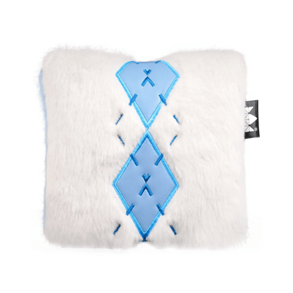 ELEGANT BLUE & WHITE RHOMBUS SQUARE MALLET PUTTER COVER - Funky HeadcoversELEGANT BLUE & WHITE RHOMBUS SQUARE MALLET PUTTER COVERFunky HeadcoversFunky HeadcoversB6012070ELEGANT BLUE & WHITE RHOMBUS SQUARE MALLET PUTTER COVER