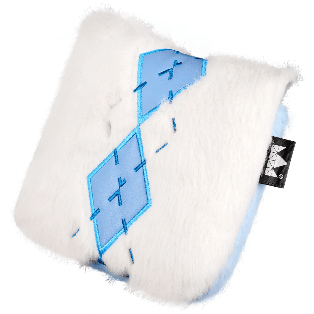 ELEGANT BLUE & WHITE RHOMBUS SQUARE MALLET PUTTER COVER - Funky HeadcoversELEGANT BLUE & WHITE RHOMBUS SQUARE MALLET PUTTER COVERFunky HeadcoversFunky HeadcoversB6012070ELEGANT BLUE & WHITE RHOMBUS SQUARE MALLET PUTTER COVER
