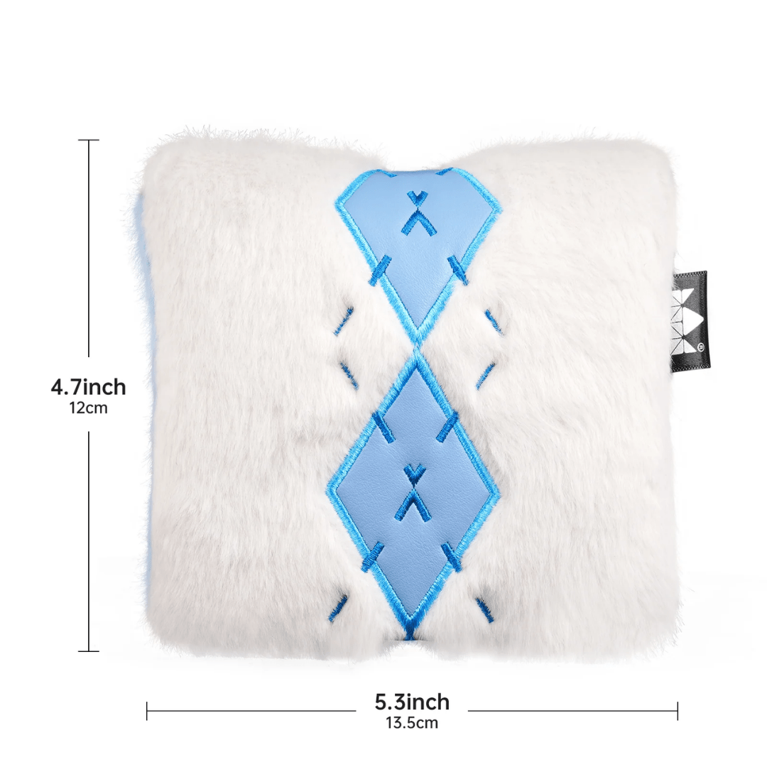 ELEGANT BLUE & WHITE RHOMBUS SQUARE MALLET PUTTER COVER - Funky HeadcoversELEGANT BLUE & WHITE RHOMBUS SQUARE MALLET PUTTER COVERFunky HeadcoversFunky HeadcoversB6012070ELEGANT BLUE & WHITE RHOMBUS SQUARE MALLET PUTTER COVER