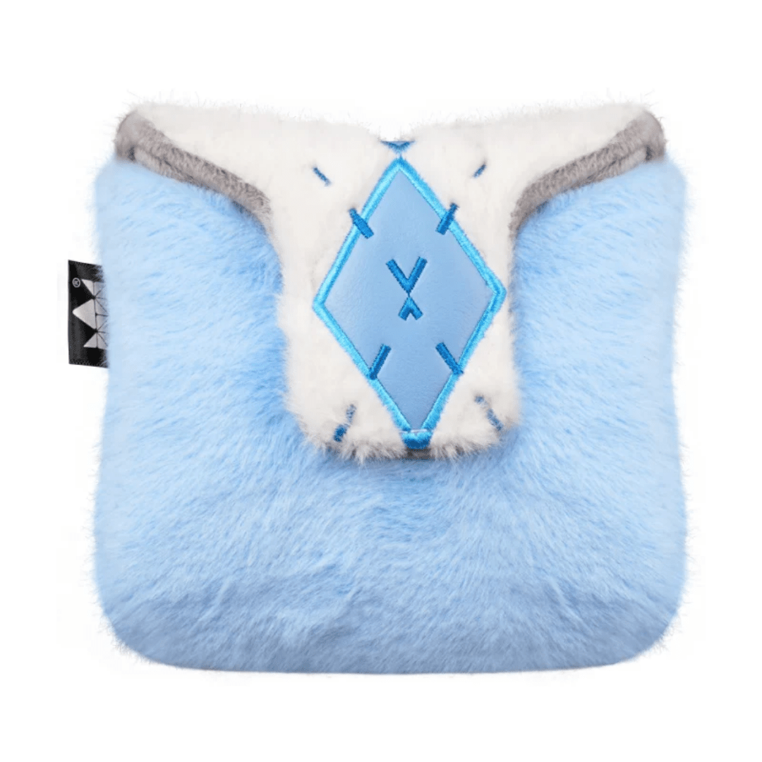 ELEGANT BLUE & WHITE RHOMBUS SQUARE MALLET PUTTER COVER - Funky HeadcoversELEGANT BLUE & WHITE RHOMBUS SQUARE MALLET PUTTER COVERFunky HeadcoversFunky HeadcoversB6012070ELEGANT BLUE & WHITE RHOMBUS SQUARE MALLET PUTTER COVER