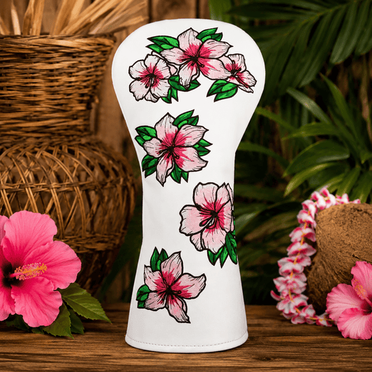 FAIRWAY FLORALS HEADCOVERS - Funky HeadcoversFAIRWAY FLORALS HEADCOVERSFunky HeadcoversFunky HeadcoversB6003239WHITEFAIRWAY FLORALS HEADCOVERS