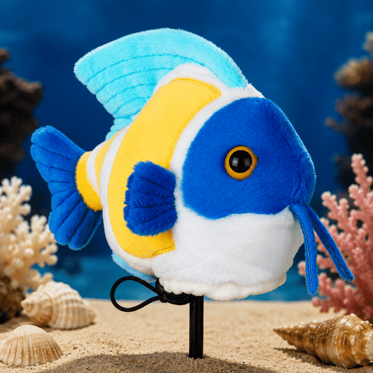 FAIRY FISH PLUSH BLADE PUTTER HEAD COVER - Funky HeadcoversFAIRY FISH PLUSH BLADE PUTTER HEAD COVERFunky HeadcoversFunky Headcovers6011927FAIRY FISH PLUSH BLADE PUTTER HEAD COVER