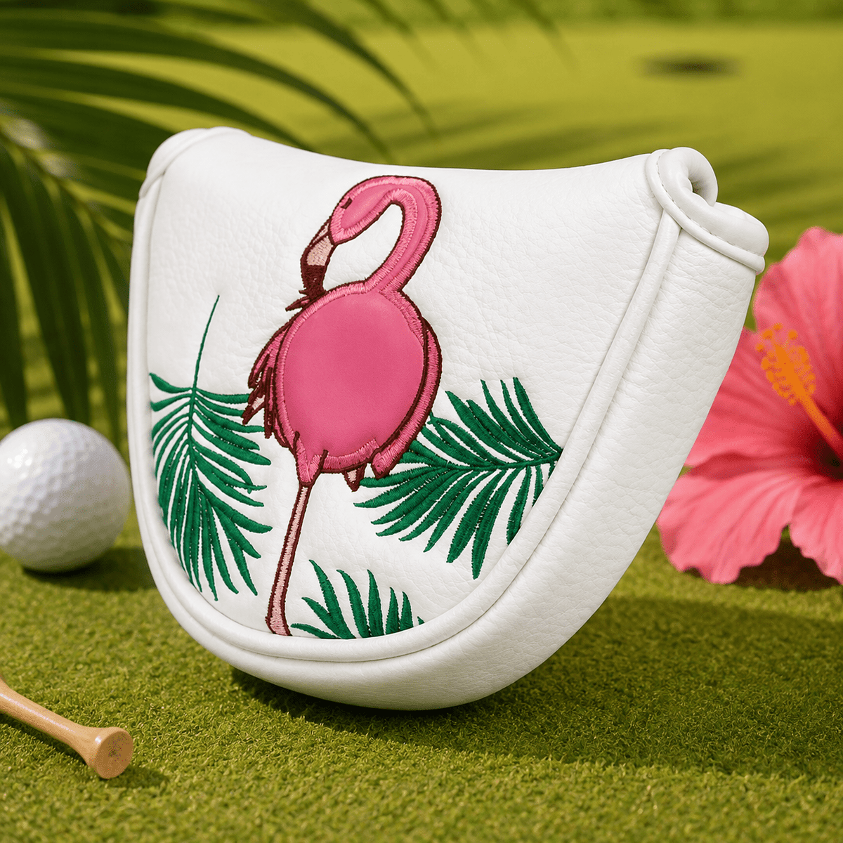 FLAMINGO WHITE GOLF MALLET PUTTER GOLF HEADCOVER - Funky HeadcoversFLAMINGO WHITE GOLF MALLET PUTTER GOLF HEADCOVERfunky-headcovers-store-build-klvj8Funky Headcovers6010616FLAMINGO WHITE GOLF MALLET PUTTER GOLF HEADCOVER