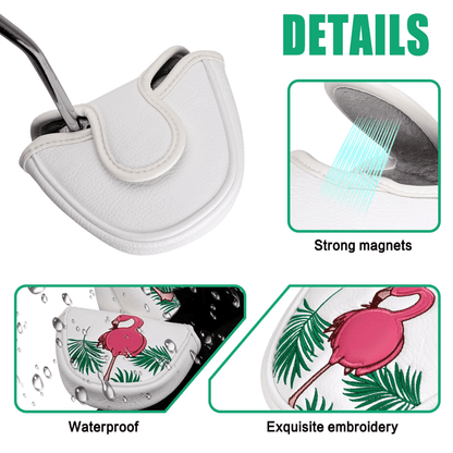 FLAMINGO WHITE GOLF MALLET PUTTER GOLF HEADCOVER - Funky HeadcoversFLAMINGO WHITE GOLF MALLET PUTTER GOLF HEADCOVERfunky-headcovers-store-build-klvj8Funky HeadcoversB6010616FLAMINGO WHITE GOLF MALLET PUTTER GOLF HEADCOVER