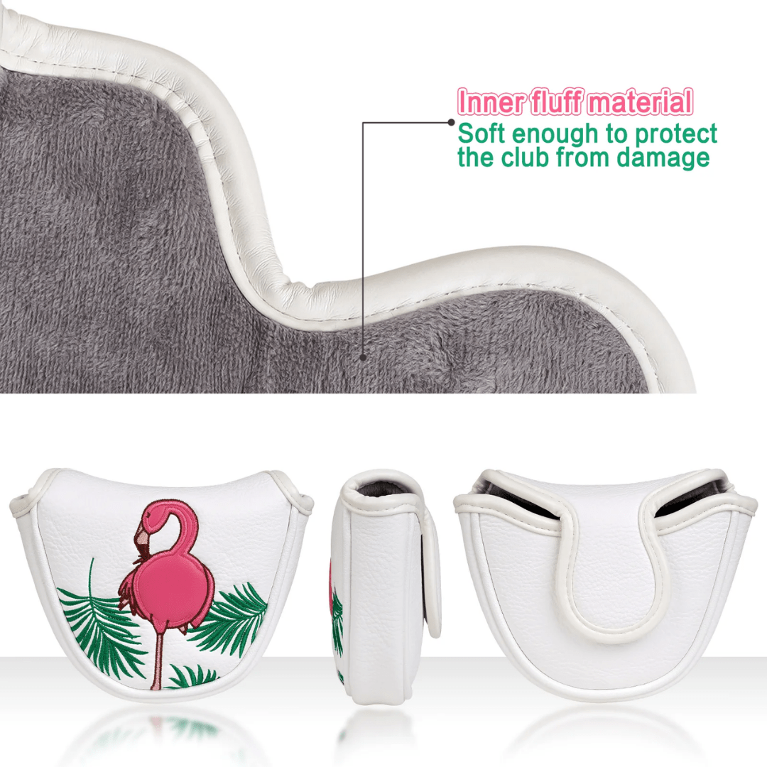 FLAMINGO WHITE GOLF MALLET PUTTER GOLF HEADCOVER - Funky HeadcoversFLAMINGO WHITE GOLF MALLET PUTTER GOLF HEADCOVERfunky-headcovers-store-build-klvj8Funky HeadcoversB6010616FLAMINGO WHITE GOLF MALLET PUTTER GOLF HEADCOVER