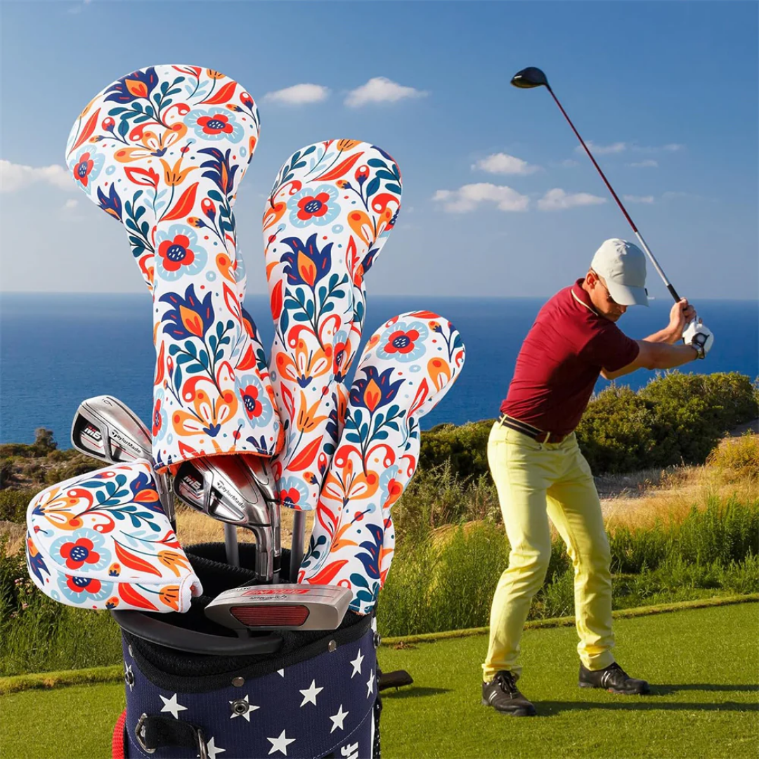 FLORAL MALLET PUTTER HEAD COVER FOR HEEL SHAFT PUTTERS - Funky HeadcoversFLORAL MALLET PUTTER HEAD COVER FOR HEEL SHAFT PUTTERSFunky HeadcoversFunky HeadcoversB6010667FLORAL MALLET PUTTER HEAD COVER FOR HEEL SHAFT PUTTERS