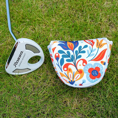FLORAL MALLET PUTTER HEAD COVER FOR HEEL SHAFT PUTTERS - Funky HeadcoversFLORAL MALLET PUTTER HEAD COVER FOR HEEL SHAFT PUTTERSFunky HeadcoversFunky HeadcoversB6010667FLORAL MALLET PUTTER HEAD COVER FOR HEEL SHAFT PUTTERS