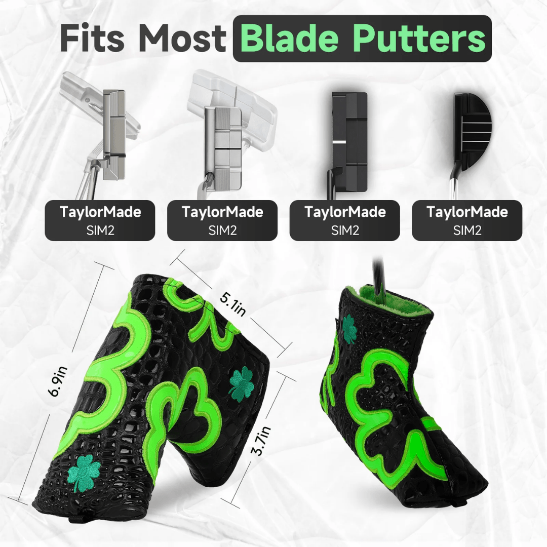 FLUORESCENT LUCKY CLOVER CROCODILE BLADE PUTTER COVER - Funky HeadcoversFLUORESCENT LUCKY CLOVER CROCODILE BLADE PUTTER COVERfunky-headcovers-store-build-klvj8Funky HeadcoversB6012096FLUORESCENT LUCKY CLOVER CROCODILE BLADE PUTTER COVER