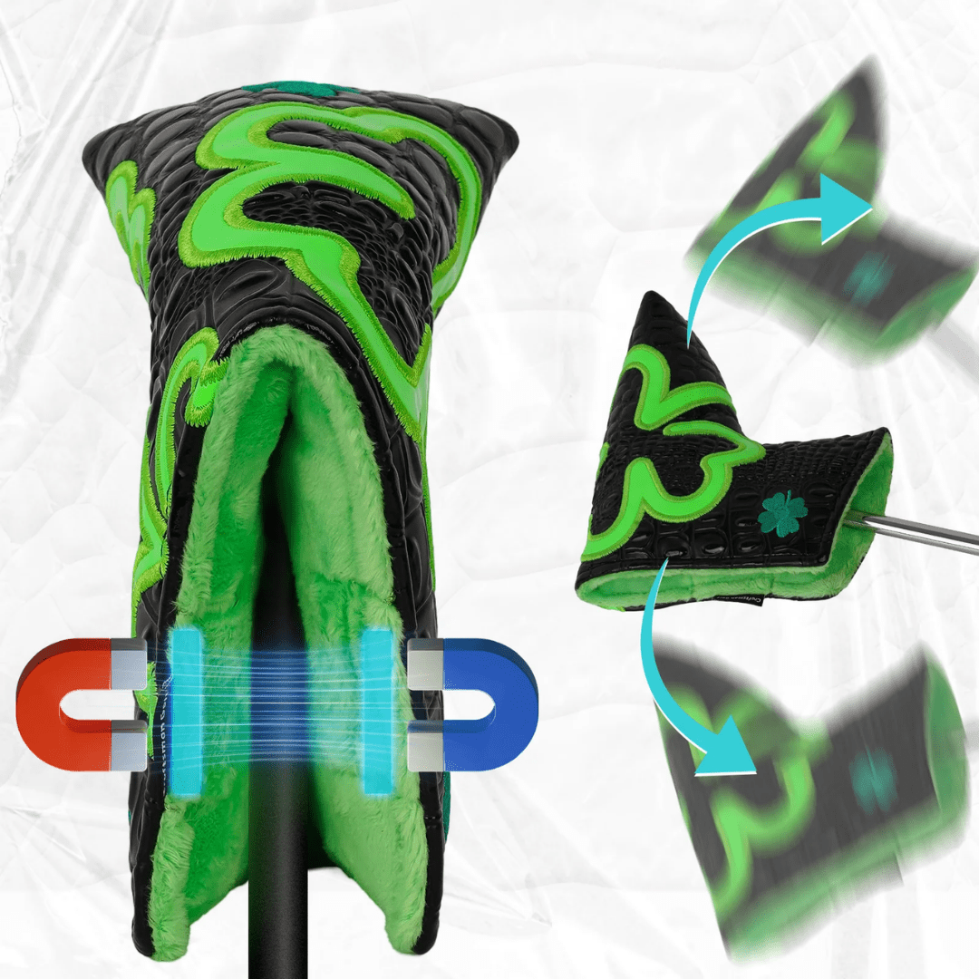 FLUORESCENT LUCKY CLOVER CROCODILE BLADE PUTTER COVER - Funky HeadcoversFLUORESCENT LUCKY CLOVER CROCODILE BLADE PUTTER COVERfunky-headcovers-store-build-klvj8Funky HeadcoversB6012096FLUORESCENT LUCKY CLOVER CROCODILE BLADE PUTTER COVER