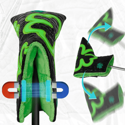 FLUORESCENT LUCKY CLOVER CROCODILE BLADE PUTTER COVER - Funky HeadcoversFLUORESCENT LUCKY CLOVER CROCODILE BLADE PUTTER COVERfunky-headcovers-store-build-klvj8Funky HeadcoversB6012096FLUORESCENT LUCKY CLOVER CROCODILE BLADE PUTTER COVER