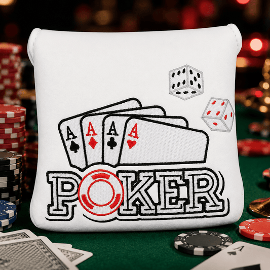 FOUR ACES POKER LARGE MALLET PUTTER HEADCOVER - Funky HeadcoversFOUR ACES POKER LARGE MALLET PUTTER HEADCOVERFunky HeadcoversFunky Headcovers6008649FOUR ACES POKER LARGE MALLET PUTTER HEADCOVER