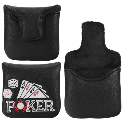 FOUR ACES POKER LARGE MALLET PUTTER HEADCOVER - Funky HeadcoversFOUR ACES POKER LARGE MALLET PUTTER HEADCOVERFunky HeadcoversFunky HeadcoversB6008649FOUR ACES POKER LARGE MALLET PUTTER HEADCOVER