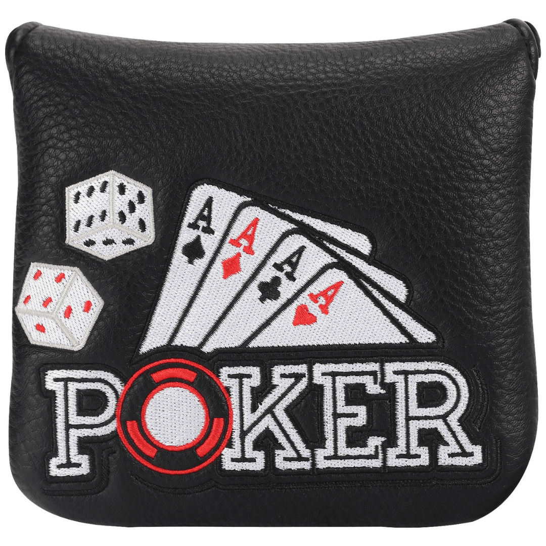 FOUR ACES POKER LARGE MALLET PUTTER HEADCOVER - Funky HeadcoversFOUR ACES POKER LARGE MALLET PUTTER HEADCOVERFunky HeadcoversFunky HeadcoversB6008649FOUR ACES POKER LARGE MALLET PUTTER HEADCOVER