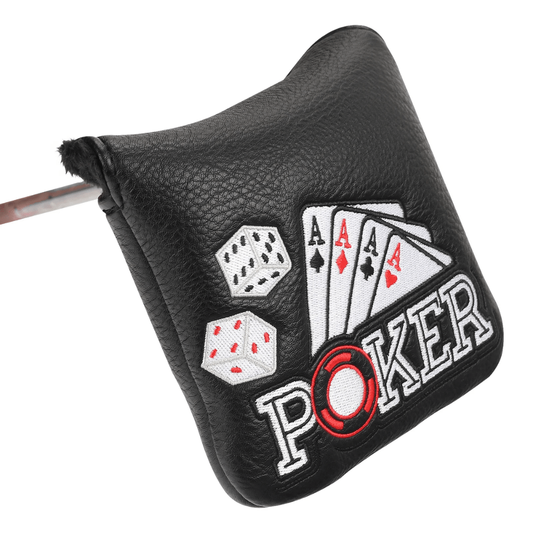 FOUR ACES POKER LARGE MALLET PUTTER HEADCOVER - Funky HeadcoversFOUR ACES POKER LARGE MALLET PUTTER HEADCOVERFunky HeadcoversFunky HeadcoversB6008649FOUR ACES POKER LARGE MALLET PUTTER HEADCOVER