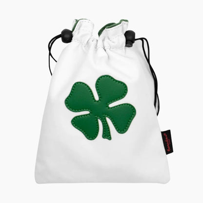 FOUR LEAF CLOVER ACCESSORIES BAG - Funky HeadcoversFOUR LEAF CLOVER ACCESSORIES BAGFunky HeadcoversFunky HeadcoversBLACKFOUR LEAF CLOVER ACCESSORIES BAG