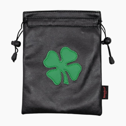 FOUR LEAF CLOVER ACCESSORIES BAG - Funky HeadcoversFOUR LEAF CLOVER ACCESSORIES BAGFunky HeadcoversFunky HeadcoversBLACKFOUR LEAF CLOVER ACCESSORIES BAG
