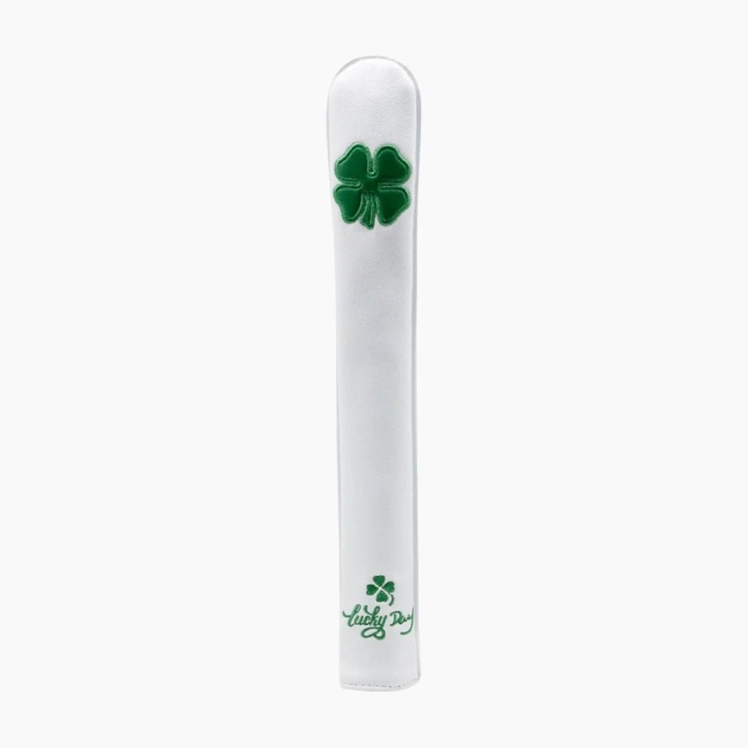 FOUR LEAF CLOVER ALIGNMENT STICK COVER - Funky HeadcoversFOUR LEAF CLOVER ALIGNMENT STICK COVERFunky HeadcoversFunky HeadcoversB6001075WHITEFOUR LEAF CLOVER ALIGNMENT STICK COVER
