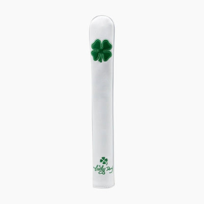 FOUR LEAF CLOVER ALIGNMENT STICK COVER - Funky HeadcoversFOUR LEAF CLOVER ALIGNMENT STICK COVERFunky HeadcoversFunky HeadcoversB6001075WHITEFOUR LEAF CLOVER ALIGNMENT STICK COVER