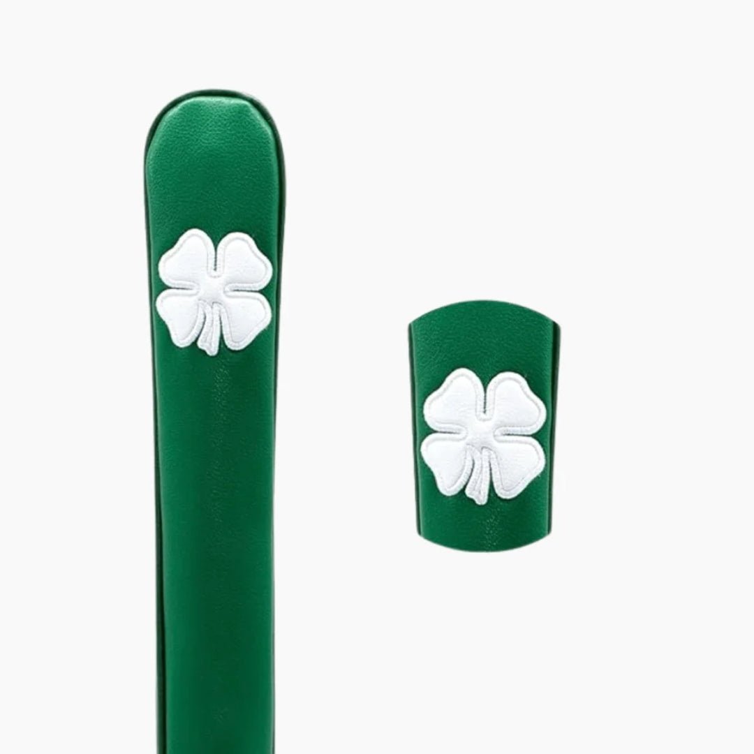 FOUR LEAF CLOVER ALIGNMENT STICK COVER - Funky HeadcoversFOUR LEAF CLOVER ALIGNMENT STICK COVERFunky HeadcoversFunky HeadcoversB6001075WHITEFOUR LEAF CLOVER ALIGNMENT STICK COVER
