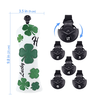FOUR LEAF CLOVER GOLF DRIVER HEAD COVERS - Funky HeadcoversFOUR LEAF CLOVER GOLF DRIVER HEAD COVERSFunky HeadcoversFunky Headcovers6008711DRIVERFOUR LEAF CLOVER GOLF DRIVER HEAD COVERS