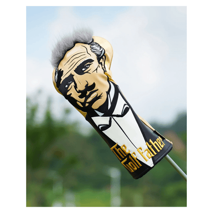 GOLDEN PU GODFATHER DRIVER HEAD COVER - Funky HeadcoversGOLDEN PU GODFATHER DRIVER HEAD COVERFunky HeadcoversFunky Headcovers6013284GOLDEN PU GODFATHER DRIVER HEAD COVER