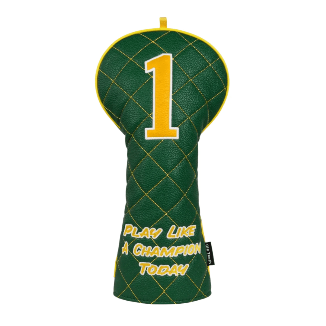 GREEN DIAMOND PATTERN EMBROIDERED DRIVER GOLF HEAD COVER - Funky HeadcoversGREEN DIAMOND PATTERN EMBROIDERED DRIVER GOLF HEAD COVERFunky HeadcoversFunky Headcovers6014140GREEN DIAMOND PATTERN EMBROIDERED DRIVER GOLF HEAD COVER