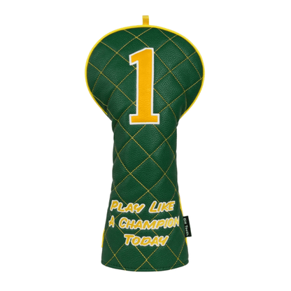 GREEN DIAMOND PATTERN EMBROIDERED DRIVER GOLF HEAD COVER - Funky HeadcoversGREEN DIAMOND PATTERN EMBROIDERED DRIVER GOLF HEAD COVERFunky HeadcoversFunky Headcovers6014140GREEN DIAMOND PATTERN EMBROIDERED DRIVER GOLF HEAD COVER