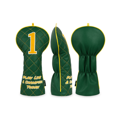 GREEN DIAMOND PATTERN EMBROIDERED DRIVER GOLF HEAD COVER - Funky HeadcoversGREEN DIAMOND PATTERN EMBROIDERED DRIVER GOLF HEAD COVERFunky HeadcoversFunky Headcovers6014140GREEN DIAMOND PATTERN EMBROIDERED DRIVER GOLF HEAD COVER