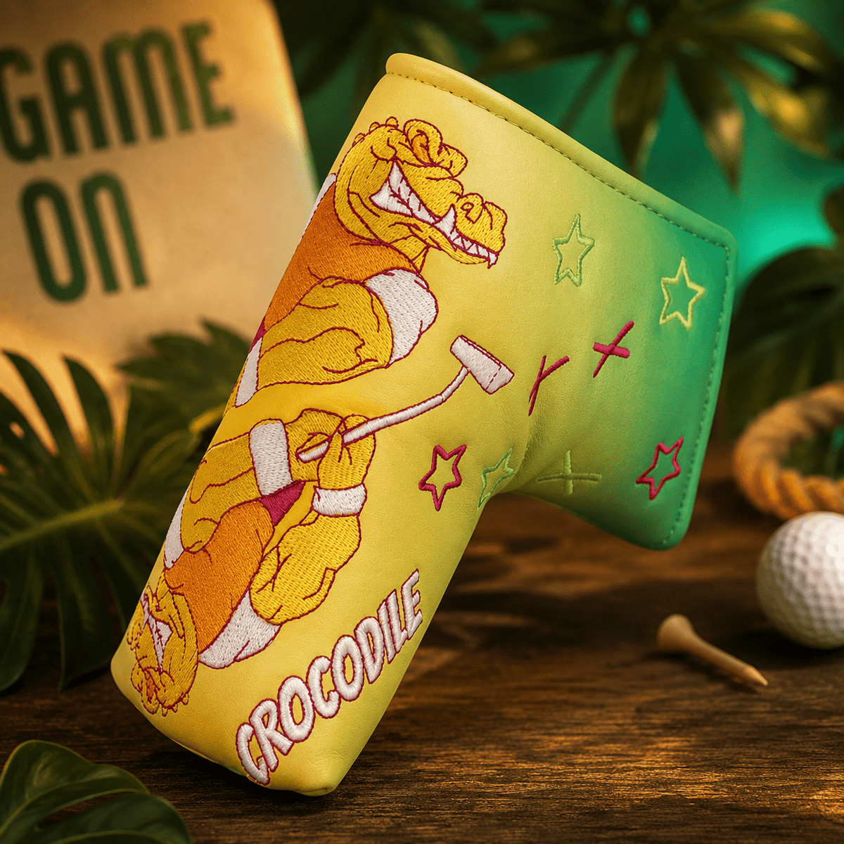 GREEN DINOSAUR BLADE PUTTER HEAD COVER - Funky HeadcoversGREEN DINOSAUR BLADE PUTTER HEAD COVERfunky-headcovers-store-build-klvj8Funky Headcovers8300318GREEN DINOSAUR BLADE PUTTER HEAD COVER