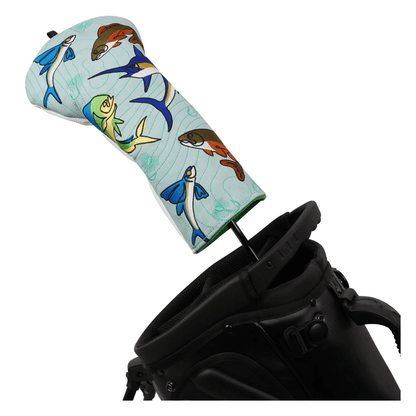 GREEN FISHING DRIVER HEAD COVER - Funky HeadcoversGREEN FISHING DRIVER HEAD COVERFunky HeadcoversFunky Headcovers6012419GREEN FISHING DRIVER HEAD COVER