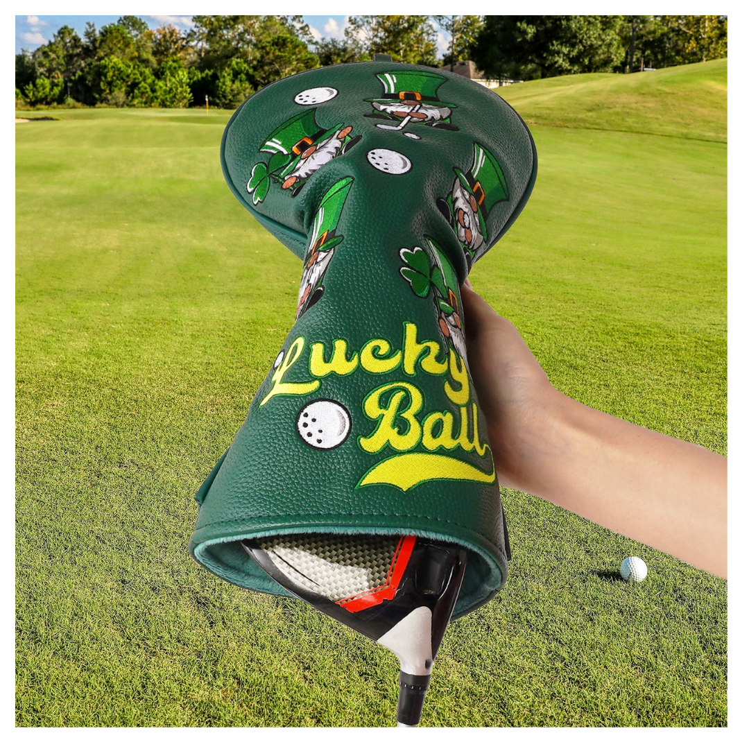 GREEN LUCKY BALL DRIVER GOLF HEAD COVERS - Funky HeadcoversGREEN LUCKY BALL DRIVER GOLF HEAD COVERSFunky HeadcoversFunky Headcovers6015365GREEN LUCKY BALL DRIVER GOLF HEAD COVERS