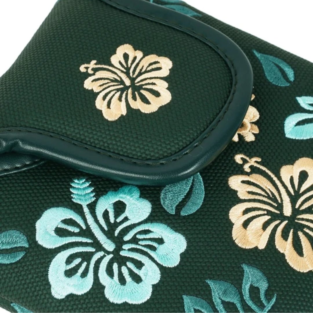 GREEN RHODODENDRON EMBROIDERY SQUARE PUTTER COVER - Funky HeadcoversGREEN RHODODENDRON EMBROIDERY SQUARE PUTTER COVERFunky HeadcoversFunky Headcovers6013320GREEN RHODODENDRON EMBROIDERY SQUARE PUTTER COVER