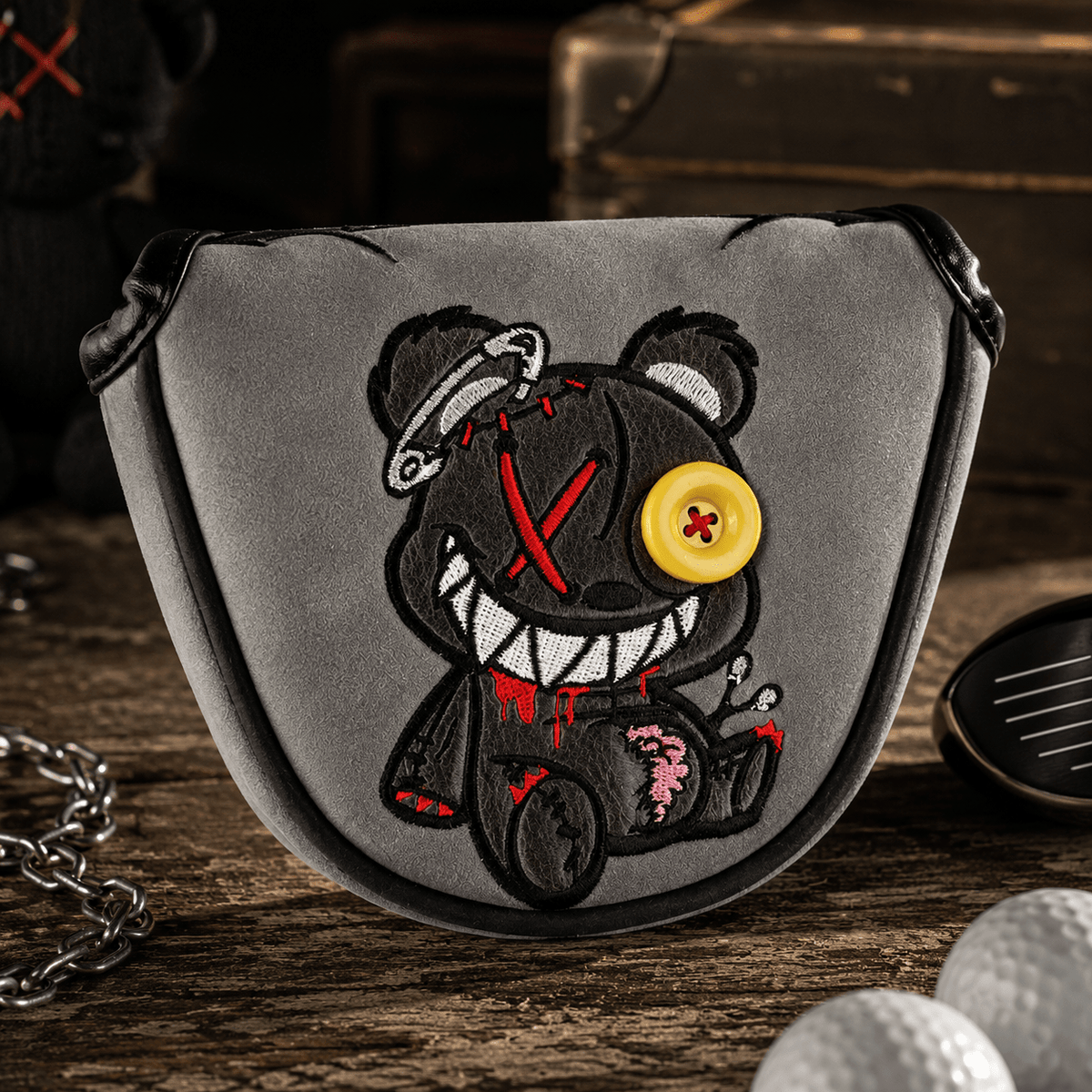 GREY BEAR PUTTER HEAD COVER - Funky HeadcoversGREY BEAR PUTTER HEAD COVERfunky-headcovers-store-build-klvj8Funky Headcovers6010935GREY BEAR PUTTER HEAD COVER
