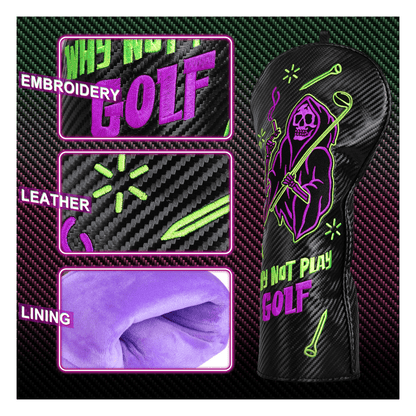GRIM REAPER DRIVER HEAD COVER - Funky HeadcoversGRIM REAPER DRIVER HEAD COVERFunky HeadcoversFunky Headcovers6009994GRIM REAPER DRIVER HEAD COVER