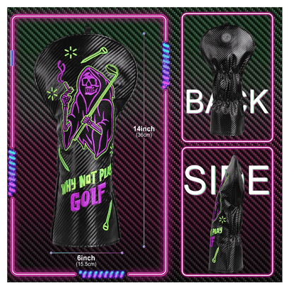 GRIM REAPER DRIVER HEAD COVER - Funky HeadcoversGRIM REAPER DRIVER HEAD COVERFunky HeadcoversFunky Headcovers6009994GRIM REAPER DRIVER HEAD COVER