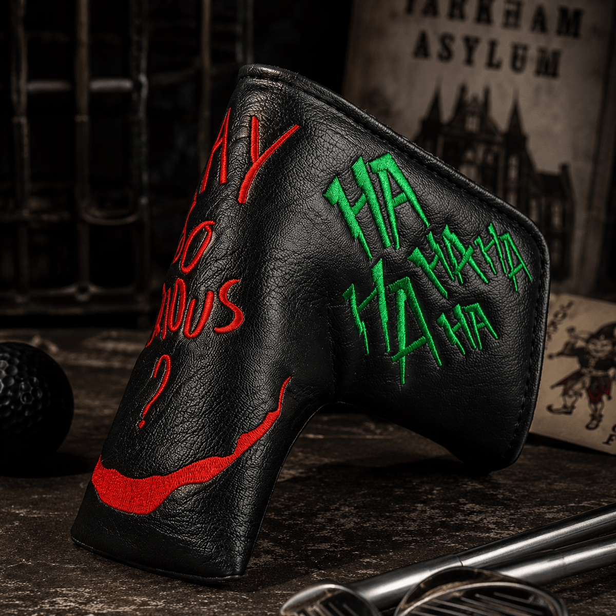 HA HA HA BLADE HEAD COVER - Funky HeadcoversHA HA HA BLADE HEAD COVERfunky-headcovers-store-build-klvj8Funky Headcovers8300290HA HA HA BLADE HEAD COVER