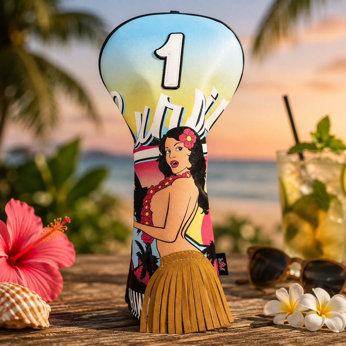 HAWAIIAN BEAUTY DRIVER HEAD COVER - Funky HeadcoversHAWAIIAN BEAUTY DRIVER HEAD COVERFunky HeadcoversFunky Headcovers6007486HAWAIIAN BEAUTY DRIVER HEAD COVER