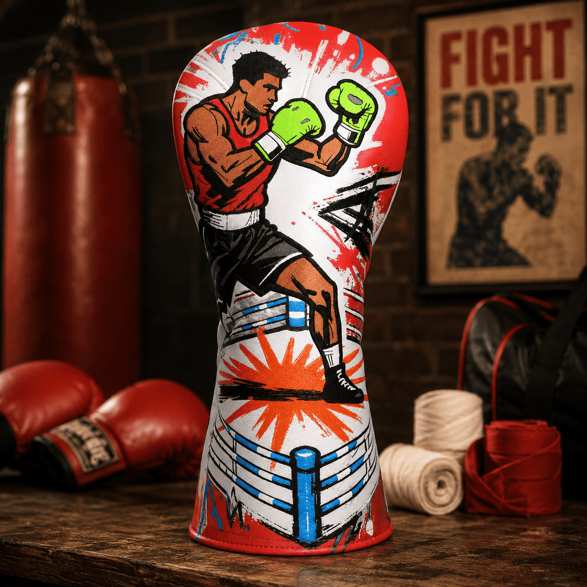 HEAVY HITTER HEADCOVER - Funky HeadcoversHEAVY HITTER HEADCOVERFunky HeadcoversFunky HeadcoversB6003350HOGDRIVERHEAVY HITTER HEADCOVER