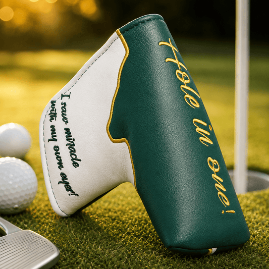 HOLE IN ONE GOLF BLADE PUTTER HEAD COVER - Funky HeadcoversHOLE IN ONE GOLF BLADE PUTTER HEAD COVERFunky HeadcoversFunky Headcovers6009182HOLE IN ONE GOLF BLADE PUTTER HEAD COVER