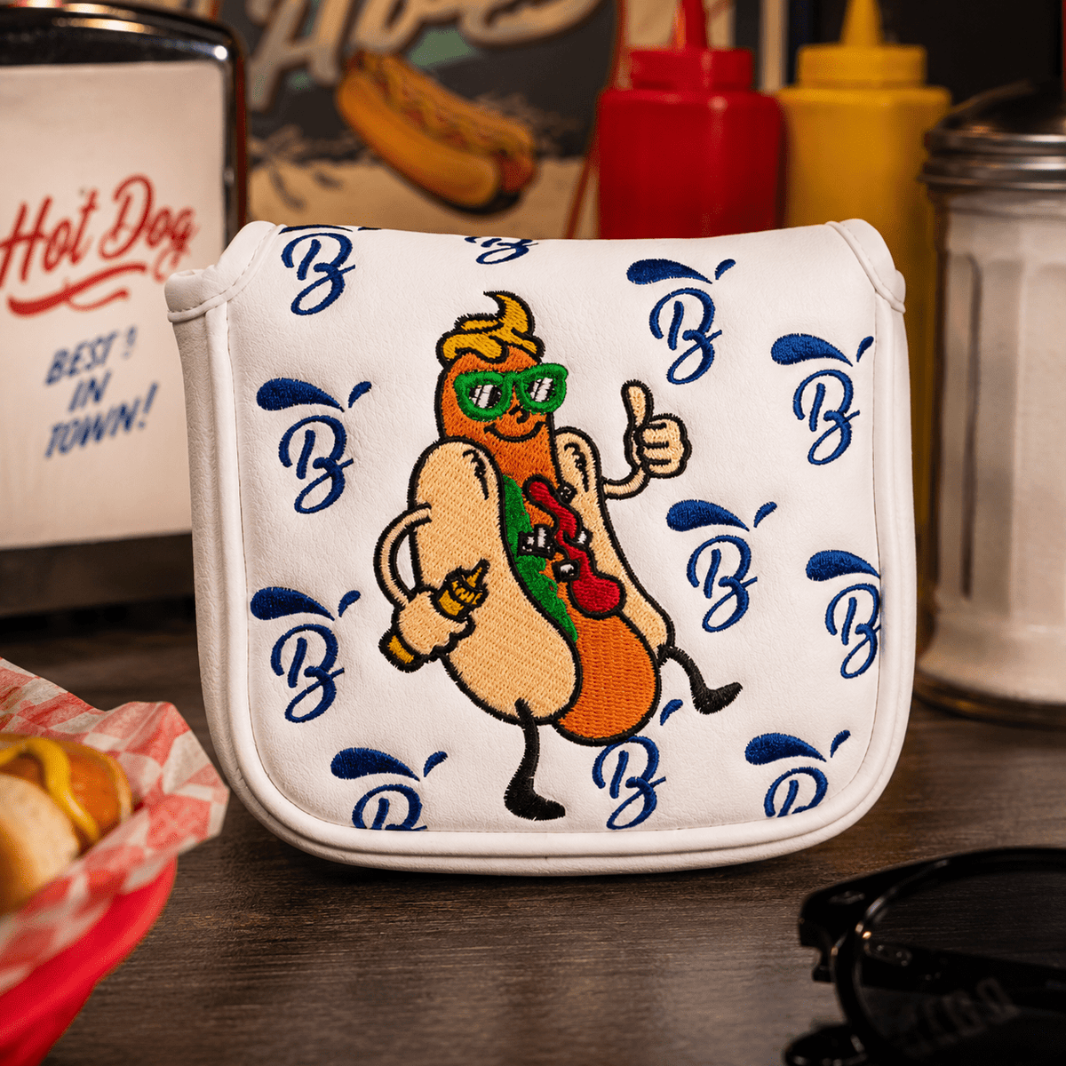 HOTDOG MALLET PUTTER COVER - Funky HeadcoversHOTDOG MALLET PUTTER COVERFunky HeadcoversFunky HeadcoversB6002750WHITEHOTDOG MALLET PUTTER COVER