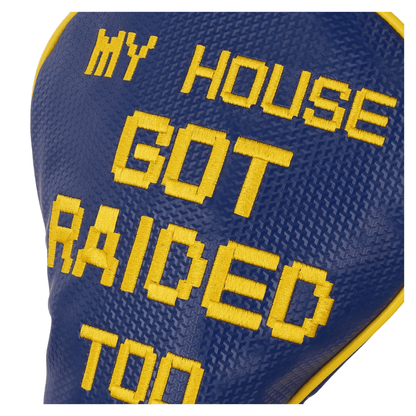 HOUSE RAIDED DRIVER HEAD COVER - Funky HeadcoversHOUSE RAIDED DRIVER HEAD COVERFunky HeadcoversFunky Headcovers6012822HOUSE RAIDED DRIVER HEAD COVER